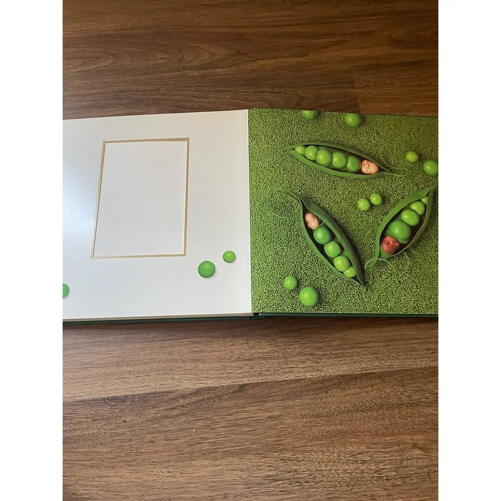 Anne Geddes Vintage Baby Photograph Album Book w/Ribbon Tie